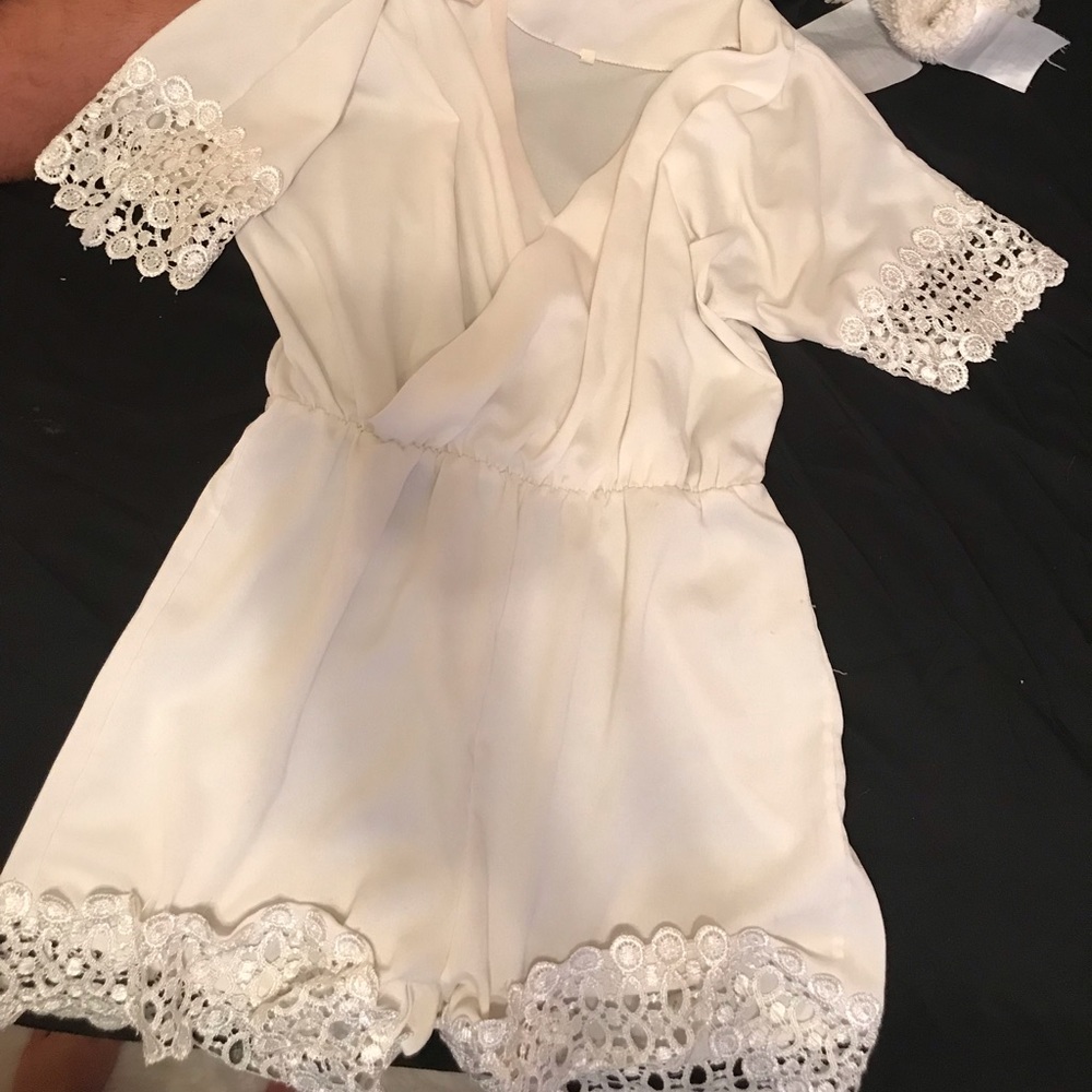 White romper